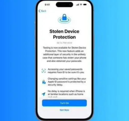 仙桃苹果授权维修店分享被盗设备保护功能开启方法 