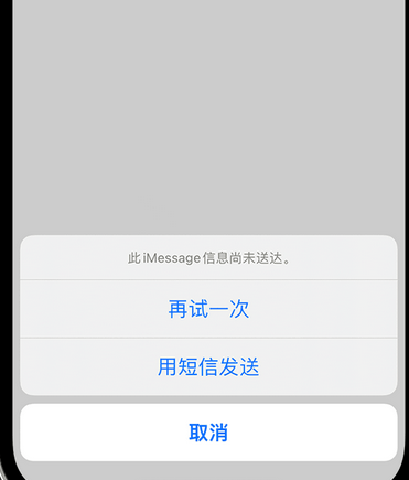 仙桃apple维修iPhone上无法正常发送iMessage信息