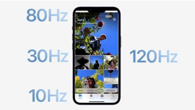 仙桃苹果14维修分享iPhone 14有高刷吗 
