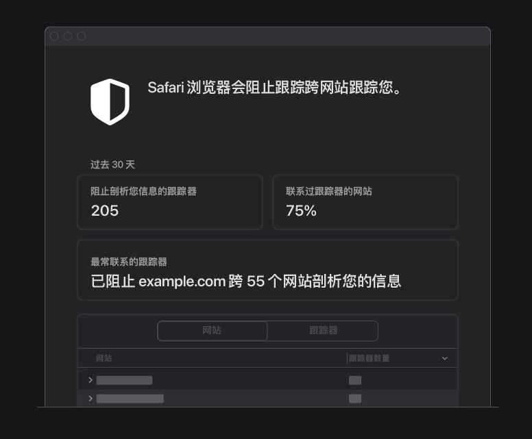 仙桃苹果手机维修分享如何在 Safari 浏览器中查看和打开隐私报告 