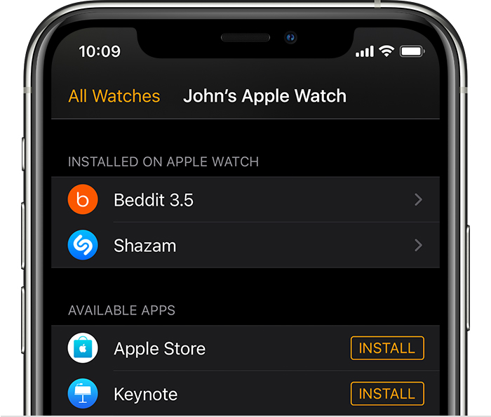仙桃苹果手机维修分享如何在 Apple Watch 上下载应用 